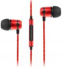 Hlavní obrázek Do uší (s kabelem) SOUNDMAGIC E80C Black Red