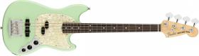 FENDER American Performer Mustang Bass Satin Surf Green Rosewood