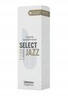D'ADDARIO ORSF05TSX3H Organic Select Jazz Filed Tenor Saxophone Reeds 3 Hard - 5 Pack