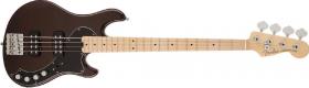 FENDER American Deluxe Dimension Bass HH IV, Maple Fingerboard - Root Beer