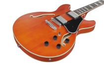 Galerijní obrázek č.2 Semiakustické a jazzové IBANEZ AS73-TTF - Transparent Tangerine Flat