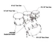 Galerijní obrázek č.1 22“; 10“, 12“; 16“ TAMA WBR42S-CCO Starclassic Walnut/Birch - Charcoal Onyx