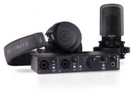 Galerijní obrázek č.2 Velkomembránové kondenzátorové mikrofony ARTURIA MiniFuse Recording Pack Black