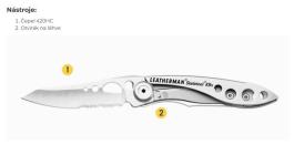 Galerijní obrázek č.4 Nářadí pro servis nástroje LEATHERMAN SKELETOOL KBX Aurora