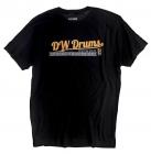 DW DRUMS T-Shirt Custom Shop size L