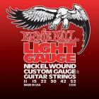 ERNIE BALL P02208 Light Gauge Nickel Wound - .011 - .052