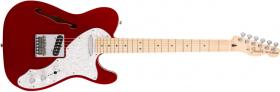 FENDER Deluxe Telecaster Thinline Candy Apple Red Maple