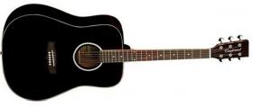 TANGLEWOOD TW28CLBK, akustická kytara, černá