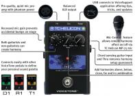 Galerijní obrázek č.1 Vokální procesory a harmonizery TC HELICON VoiceTone H1