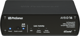 Galerijní obrázek č.3 AD/DA převodníky PRESONUS AVB-D16 Network Switch and Bridge