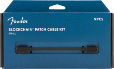 FENDER Blockchain Patch Cable Kit, Black, Small