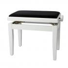 GEWA Piano Bench Deluxe 130.030 White Gloss