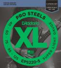 D'ADDARIO EPS220-5 Pro Steels Super Light - .040 - .125