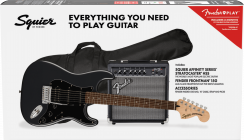FENDER SQUIER Affinity Series Stratocaster HSS Pack - Charcoal Frost Metallic