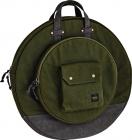 MEINL MWC22GR Waxed Canvas Cymbal Bag 22” - Forest Green
