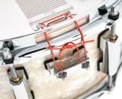 Galerijní obrázek č.2 14" PEARL STS1455S/C405 Session Studio Select - Nicotine White Marine Pearl