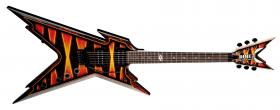 DEAN GUITARS RZR-DB-F Razorback Dimebag Darrell Bumblebee Firefly Graphic