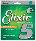 ELIXIR 14777 NANOWEB Electric Bass Stainless Steel .045-.130