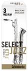 RICO RSF05BSX3M Select Jazz - Baritone Saxophone Reeds - Filed - 3 Medium - 5 Box