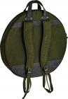 Galerijní obrázek č.1 Obaly na činely MEINL MWC22GR Waxed Canvas Cymbal Bag 22” - Forest Green