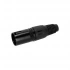 Galerijní obrázek č.1 5 PIN XLR M ADAM HALL 4 STAR C XM5 BLK