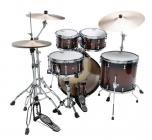 Galerijní obrázek č.2 22“; 10“, 12“; 16“ TAMA LKP42HTS-GKP S.L.P. Dynamic Kapur - Gloss Black Kapur Burst