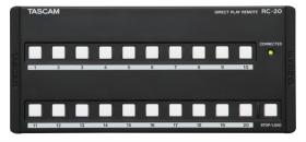 Galerijní obrázek č.1 Příslušenství záznamové techniky TASCAM RC-20