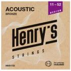 HENRY`S STRINGS HAB1152 Acoustic Bronze - 011“ - 052“