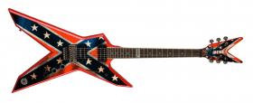 DEAN GUITARS DXR Dimebag Dixie Rebel Flag Graphic