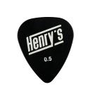 HENRY’S HETEX50 TEXTONE STANDARD, 0,50mm, černá, 6ks