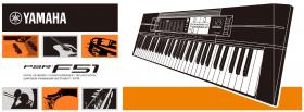 Galerijní obrázek č.5 Keyboardy bez dynamiky YAMAHA PSR-F51