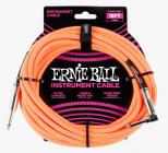 ERNIE BALL P06084 Braided Cable 18 SA Neon Orange