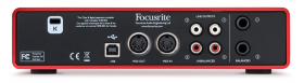 Galerijní obrázek č.2 USB zvukové karty FOCUSRITE Scarlett 2i4 2nd Gen