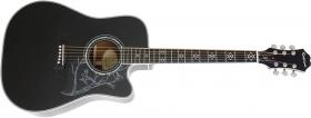 Hlavní obrázek Dreadnought EPIPHONE Dave Navarro Signature Ebony