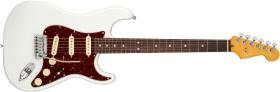 FENDER American Ultra Stratocaster Arctic Pearl Rosewood