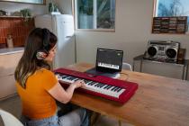 Galerijní obrázek č.6 Keyboardy s dynamikou ROLAND GO:KEYS 3 - Dark Red