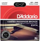 D'ADDARIO EXP74 Mandolin Medium .011 - .040