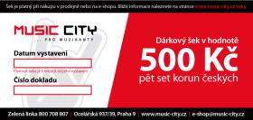 Dárkový šek 500 Kč