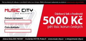 Dárkový šek 5000 Kč