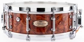 PEARL PHTF1450 Philharmonic 14”x5” Bubinga/Maple/Bubinga - Natural Bubinga Gloss