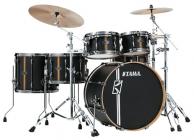 Hlavní obrázek Jiné konfigurace TAMA ML52HZBN2-FBV Superstar Hyper-Drive Duo - Flat Black Vertical Stripe