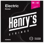 HENRY`S STRINGS HEN0942 Electric Nickel - 009“ - 042“