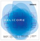 D´ADDARIO - BOWED HP610 3/4M Helicore Pizzicato Bass String Set 3/4 - Medium