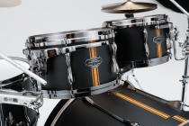 Galerijní obrázek č.3 Jiné konfigurace TAMA ML52HZBN2-FBV Superstar Hyper-Drive Duo - Flat Black Vertical Stripe