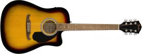 FENDER FA-125CE Dreadnought Sunburst Walnut