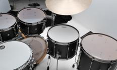 Galerijní obrázek č.6 Jiné konfigurace TAMA ML52HZBN2-FBV Superstar Hyper-Drive Duo - Flat Black Vertical Stripe