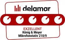 Galerijní obrázek č.1 Mikrofonní stojany KÖNIG MEYER 210/9 - chrome