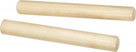 GON BOPS Traditional White Wood Claves