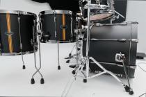 Galerijní obrázek č.5 Jiné konfigurace TAMA ML52HZBN2-FBV Superstar Hyper-Drive Duo - Flat Black Vertical Stripe