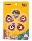 Galerijní obrázek č.1 Tvrdost do 0.70 D'ADDARIO 1CWH6-10B7 Beatles Yellow Submarine Picks Medium .70mm - 10 ks